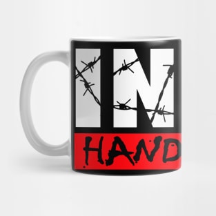 Extreme Indy Handshake (Dark Colored shirts) Mug